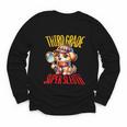 3rd Grade Super Sleuth Dog Detective Back To School Kids Youth Long Sleeve Tee