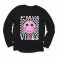 4th Grade Vibes Groovy Back To School Fourth Grade Girls Kid Youth Long Sleeve Tee 4th Grade Vibes Groovy Back To School Fourth Grade Girls Kid Youth Long Sleeve Tee