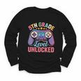 5th Grade Level Unlocked Shirt – Gamer Back To School Youth Long Sleeve Tee
