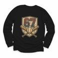 67 Baseball Meme Vintage Sports Crest Retro 67 Player Youth Long Sleeve Tee 67 Baseball Meme Vintage Sports Crest Retro 67 Player Youth Long Sleeve Tee