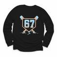 67 Ice Cream Drip Baseball Meme Six Seven Gen Alpha Youth Long Sleeve Tee