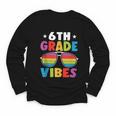 6th Grade Back To School Sunglasses Vibes Retro First Day Youth Long Sleeve Tee 6th Grade Back To School Sunglasses Vibes Retro First Day Youth Long Sleeve Tee