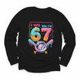 7th Birthday Boys I Was 6 Now I'm 7 Baseball Ice Cream Drip Youth Long Sleeve Tee 7th Birthday Boys I Was 6 Now I'm 7 Baseball Ice Cream Drip Youth Long Sleeve Tee