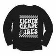8th Eighth Grade Vibes 1st Back To School Checkerboard Crew Youth Long Sleeve Tee 8th Eighth Grade Vibes 1st Back To School Checkerboard Crew Youth Long Sleeve Tee