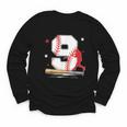 9 Years Old Baseball Birthday Boy 9th Bday Party Youth Long Sleeve Tee
