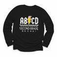 ABCD Second Grade Rocks First Day Of School Back To School Youth Long Sleeve Tee ABCD Second Grade Rocks First Day Of School Back To School Youth Long Sleeve Tee