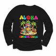 Aloha Kindergarten Pineapple Hawaii Back To School Kids Girl Youth Long Sleeve Tee Aloha Kindergarten Pineapple Hawaii Back To School Kids Girl Youth Long Sleeve Tee