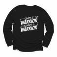 Always A Warrior Back To School Spirit Youth Long Sleeve Tee