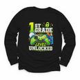 Back To School 1st First Grade Level Unlocked Gamer Kid Youth Long Sleeve Tee Back To School 1st First Grade Level Unlocked Gamer Kid Youth Long Sleeve Tee