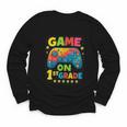 Back To School 1st Grade Boys Gamer First Day School Level Youth Long Sleeve Tee