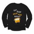 Back To School Bus Driver Appreciation Thank You Quote Youth Long Sleeve Tee
