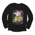 Back To School Chicken School Bus 100 Days Of School Youth Long Sleeve Tee Back To School Chicken School Bus 100 Days Of School Youth Long Sleeve Tee