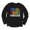 Back To School Cool Twins Just Showed Up Kid Boy Teen Twin Youth Long Sleeve Tee Back To School Cool Twins Just Showed Up Kid Boy Teen Twin Youth Long Sleeve Tee