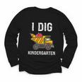 Back To School I Dig Kindergarten Dumping Truck Boys Girls Youth Long Sleeve Tee Back To School I Dig Kindergarten Dumping Truck Boys Girls Youth Long Sleeve Tee