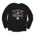 Back To School My First Day Of Pre K Boy Girl Youth Long Sleeve Tee Back To School My First Day Of Pre K Boy Girl Youth Long Sleeve Tee
