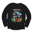 Back To School First Grade Here I Come For Boy Kids Truck Youth Long Sleeve Tee Back To School First Grade Here I Come For Boy Kids Truck Youth Long Sleeve Tee