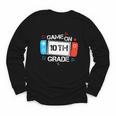 Back To School Game On 10th Grade Gamer Kids Boys Girl Youth Long Sleeve Tee Back To School Game On 10th Grade Gamer Kids Boys Girl Youth Long Sleeve Tee