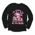 Back To School I'm Ready To Axolotl Question In 4th Grade Youth Long Sleeve Tee Back To School I'm Ready To Axolotl Question In 4th Grade Youth Long Sleeve Tee