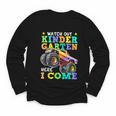 Back To School Kindergarten Here I Come For Boy Kid Truck Youth Long Sleeve Tee Back To School Kindergarten Here I Come For Boy Kid Truck Youth Long Sleeve Tee