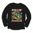Back To School Kindergarten Dinosaur First Day Of School Boy Youth Long Sleeve Tee Back To School Kindergarten Dinosaur First Day Of School Boy Youth Long Sleeve Tee