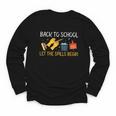Back To School Let The Spills Begin School Custodian Youth Long Sleeve Tee Back To School Let The Spills Begin School Custodian Youth Long Sleeve Tee