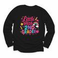 Back To School Little Miss 2nd Grader Rainbow Girl Youth Long Sleeve Tee