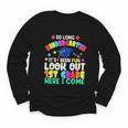 Back To School Look Out 1st Grade Here I Come For Kids Youth Long Sleeve Tee Back To School Look Out 1st Grade Here I Come For Kids Youth Long Sleeve Tee