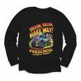 Back To School Preschool Pre-K Monster Truck First Day Boys Youth Long Sleeve Tee