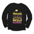 Back To School This Princess Is Going To Middle School Youth Long Sleeve Tee Back To School This Princess Is Going To Middle School Youth Long Sleeve Tee