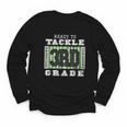 Back To School Ready To Tackle 3rd Grade Football Youth Long Sleeve Tee