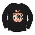 Back To School Retro Apple PRE-K Classroom Youth Long Sleeve Tee Back To School Retro Apple PRE-K Classroom Youth Long Sleeve Tee