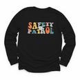 Back To School Student Safety Patrol Groovy Retro Youth Long Sleeve Tee Back To School Student Safety Patrol Groovy Retro Youth Long Sleeve Tee