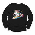 Back To School Unicorn Riding A Pencil Youth Long Sleeve Tee Back To School Unicorn Riding A Pencil Youth Long Sleeve Tee