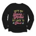 Back To School You'Re Not Going Home School Nurse Youth Long Sleeve Tee