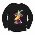 Banana With Baseball Bat Street Baseball Drip Youth Long Sleeve Tee Banana With Baseball Bat Street Baseball Drip Youth Long Sleeve Tee