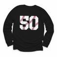 Baseball 1976 50th Birthday Vintage 50 Years Old Retro Youth Long Sleeve Tee