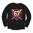 Baseball Candy Cane Drip 6 7 Six Seven Meme Christmas Boys Youth Long Sleeve Tee Baseball Candy Cane Drip 6 7 Six Seven Meme Christmas Boys Youth Long Sleeve Tee