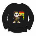 Baseball Drip Ice Cream Boys Youth Kids History Month Youth Long Sleeve Tee