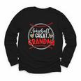 Baseball Great Grandma Of A Baseball Player Great Grandma Youth Long Sleeve Tee