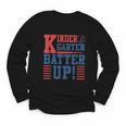 Baseball Kindergarten Back To School Kindergarten Batter Up Youth Long Sleeve Tee