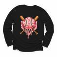 Baseball Pink Camo Ice Cream Youth Boys Girls Youth Long Sleeve Tee Baseball Pink Camo Ice Cream Youth Boys Girls Youth Long Sleeve Tee