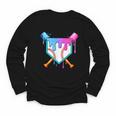Baseball Sport Respect The Drip Boys Baseball Youth Long Sleeve Tee