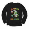 Blasting Into 3rd Grade Dinosaur Astronaut Back To School Youth Long Sleeve Tee Blasting Into 3rd Grade Dinosaur Astronaut Back To School Youth Long Sleeve Tee