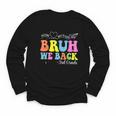 Bruh We Back 3rd Grade Back To School 3rd Grade Girl Youth Long Sleeve Tee Bruh We Back 3rd Grade Back To School 3rd Grade Girl Youth Long Sleeve Tee