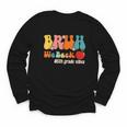 Bruh We Back 5th Grade Vibes Back To School Fifth Grade Youth Long Sleeve Tee Bruh We Back 5th Grade Vibes Back To School Fifth Grade Youth Long Sleeve Tee