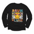 Bruh We Back Middle School Retro Back To School Boys Girls Youth Long Sleeve Tee Bruh We Back Middle School Retro Back To School Boys Girls Youth Long Sleeve Tee