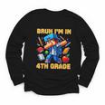 Bruh I'm In 4th Grade Dabbing Boys Kids Gamer Back To School Youth Long Sleeve Tee Bruh I'm In 4th Grade Dabbing Boys Kids Gamer Back To School Youth Long Sleeve Tee