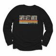 Campus Safety Monitor Week Retro Vintage Back To School Day Youth Long Sleeve Tee