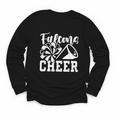 Cheer Falcons Back To School Spirit Youth Long Sleeve Tee