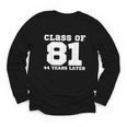 Class Of 1981 44 Years Later Reunions SQUAD Back To School Youth Long Sleeve Tee